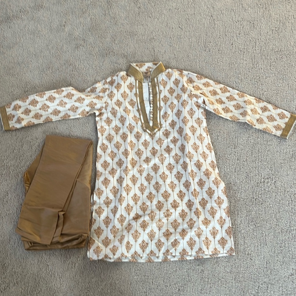 COPY - Fits like a size 2 boys Indian kurta set